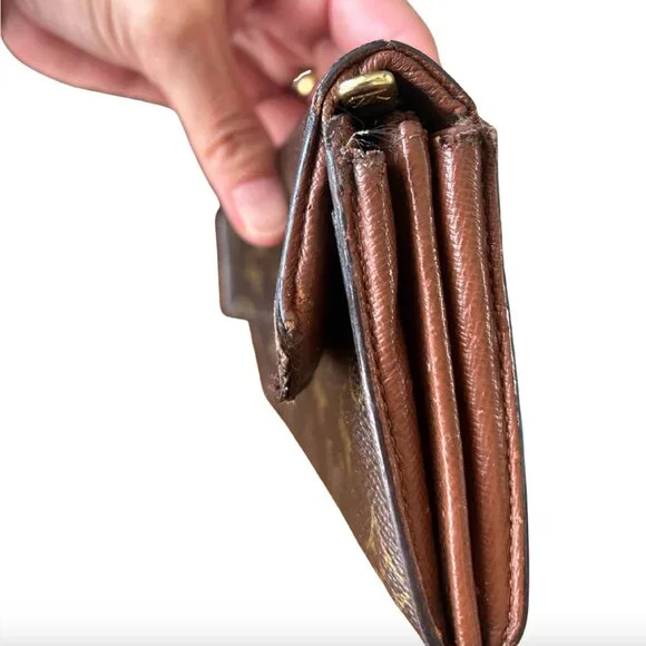 Louis Vuitton Pochette Porte-monnaie Credit Monogram long Wallet - Picture 4 of 7